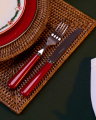 Newport Deep Red Besteck-Set