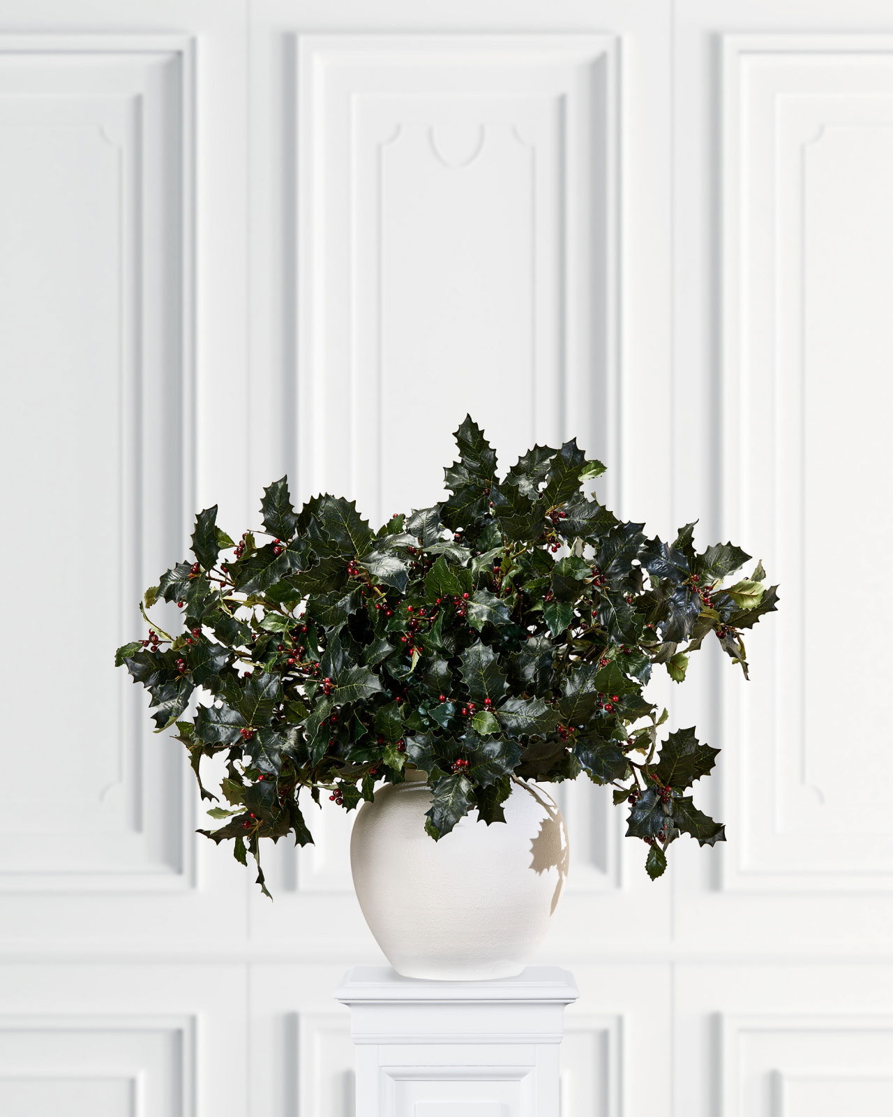 Christmas Sprig Green/Red 85 cm