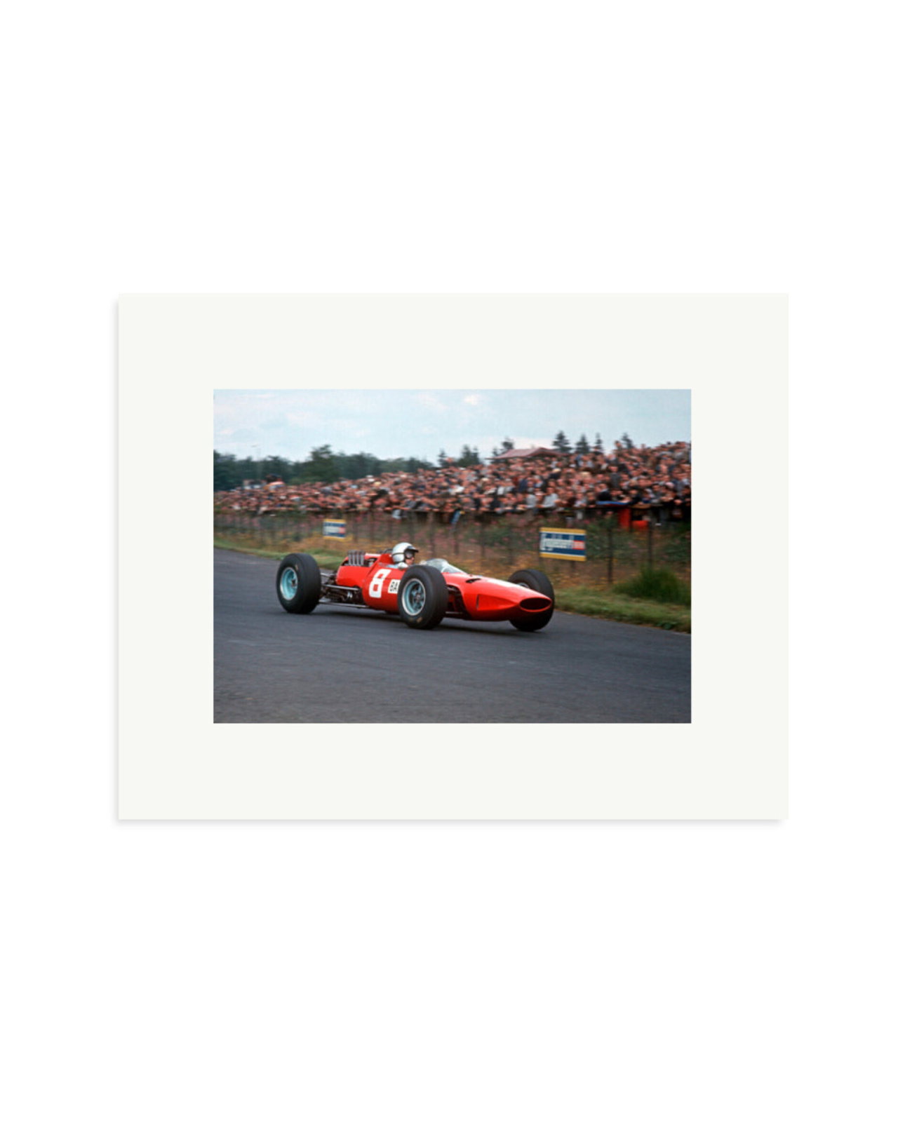 Lorenzo Bandini in Ferrari 156 Print Only / Small