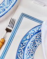 Regatta Placemat White/Blue