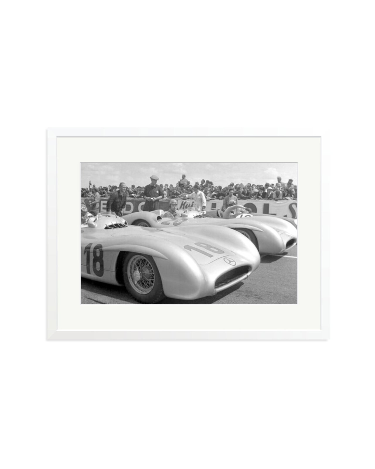 French Grand Prix White / XL