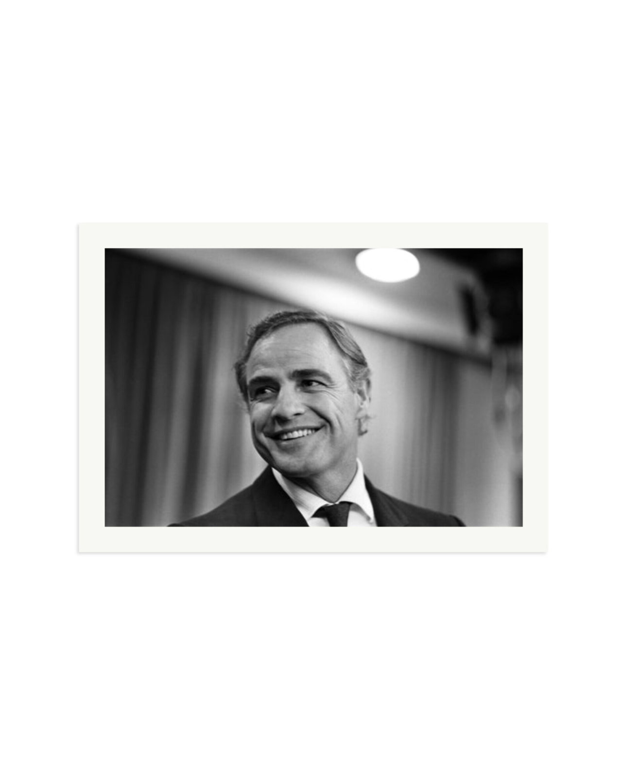 Marlon Brando at London Airport Print Only / XXL