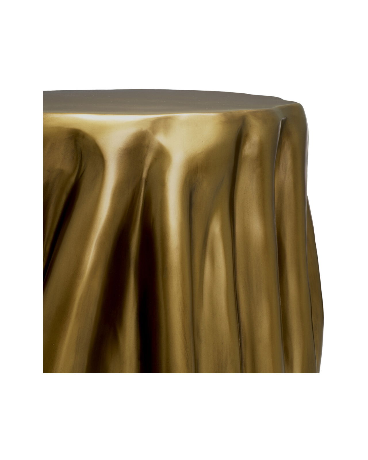 Chabot Side Table Vintage Brass