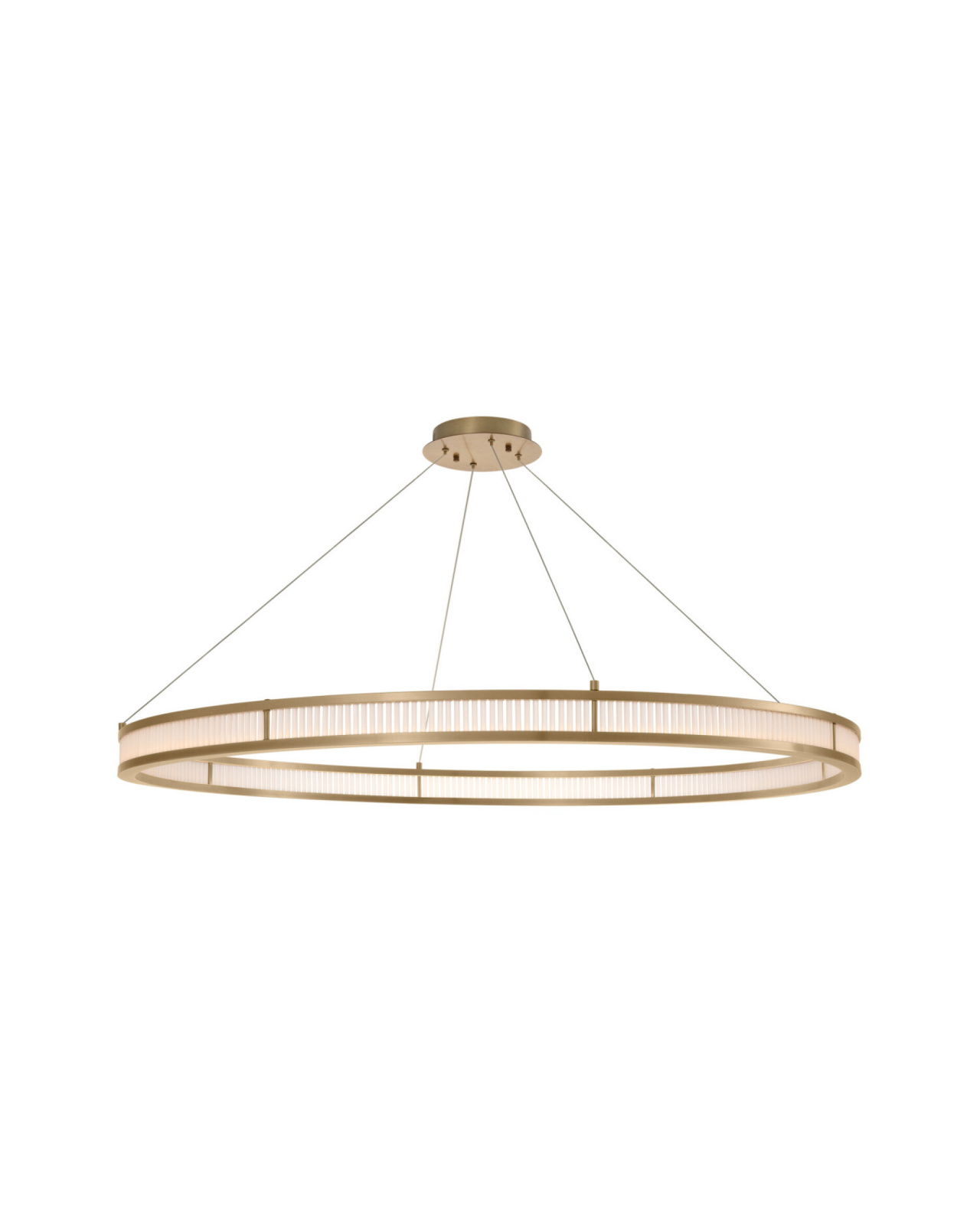 Damien chandelier brass XL
