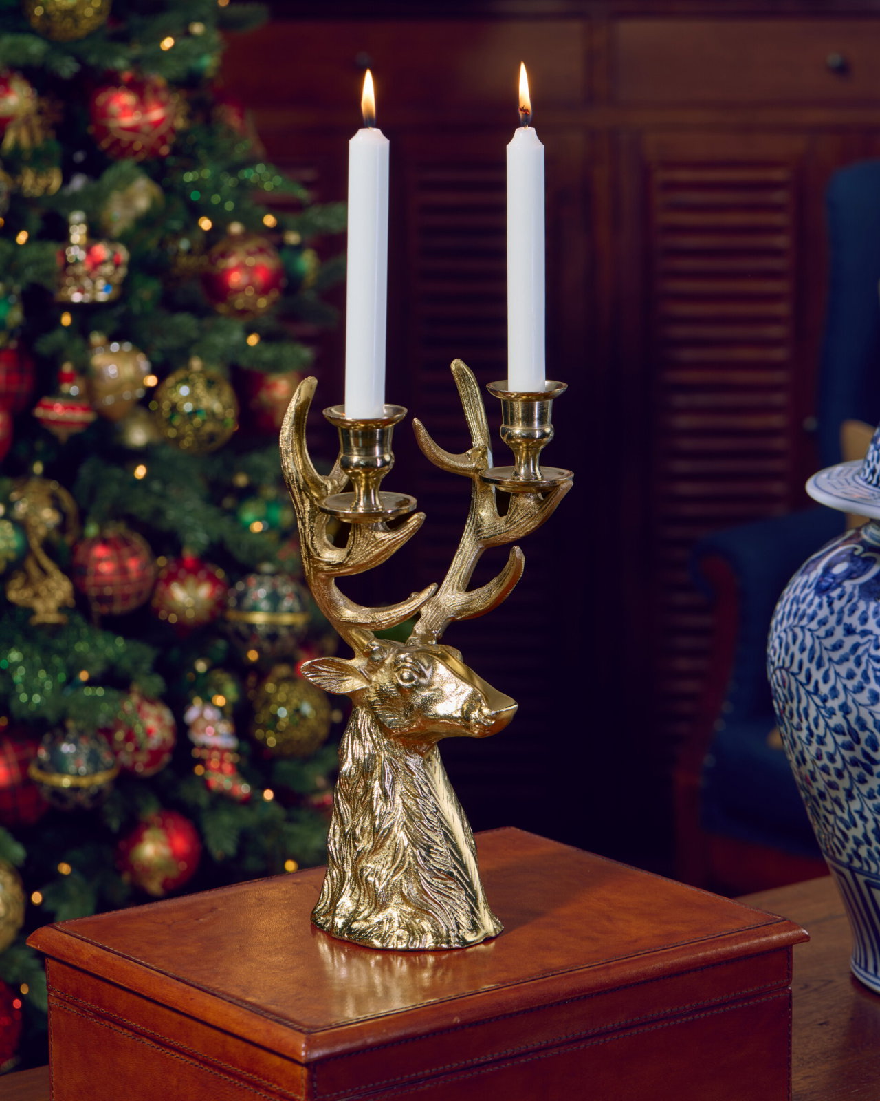 Randalph Deer Candle Holder
