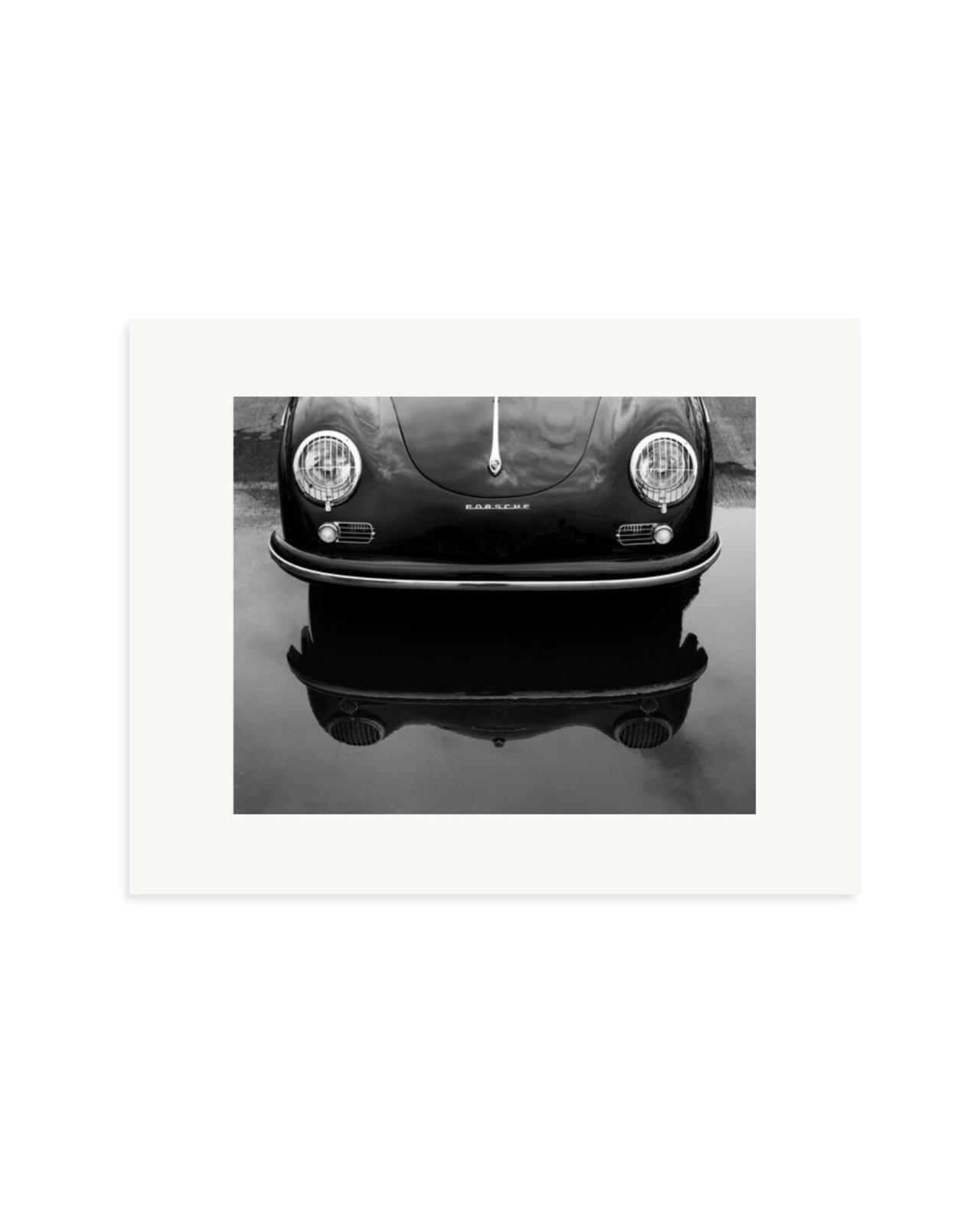 Porsche 356 Nose Print Only / Small