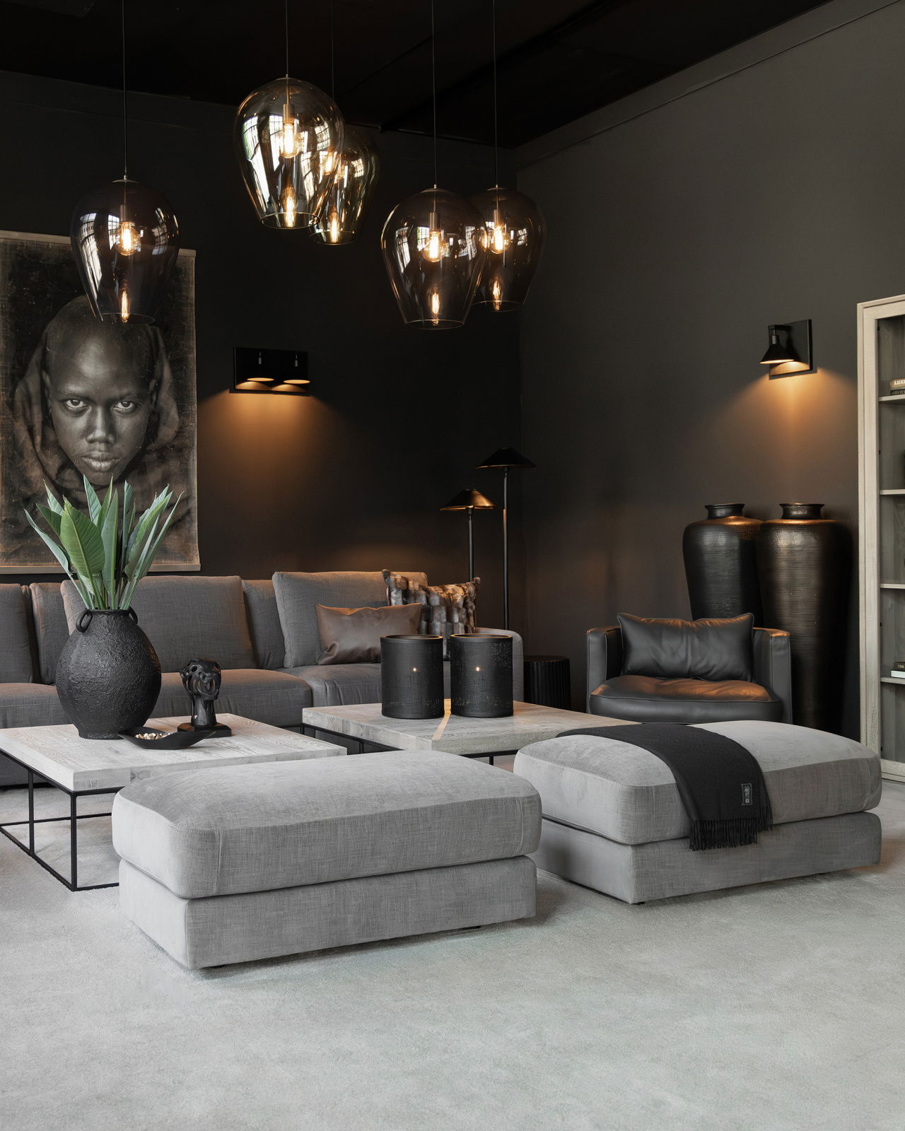 Reno Ottoman Hailey Taupe