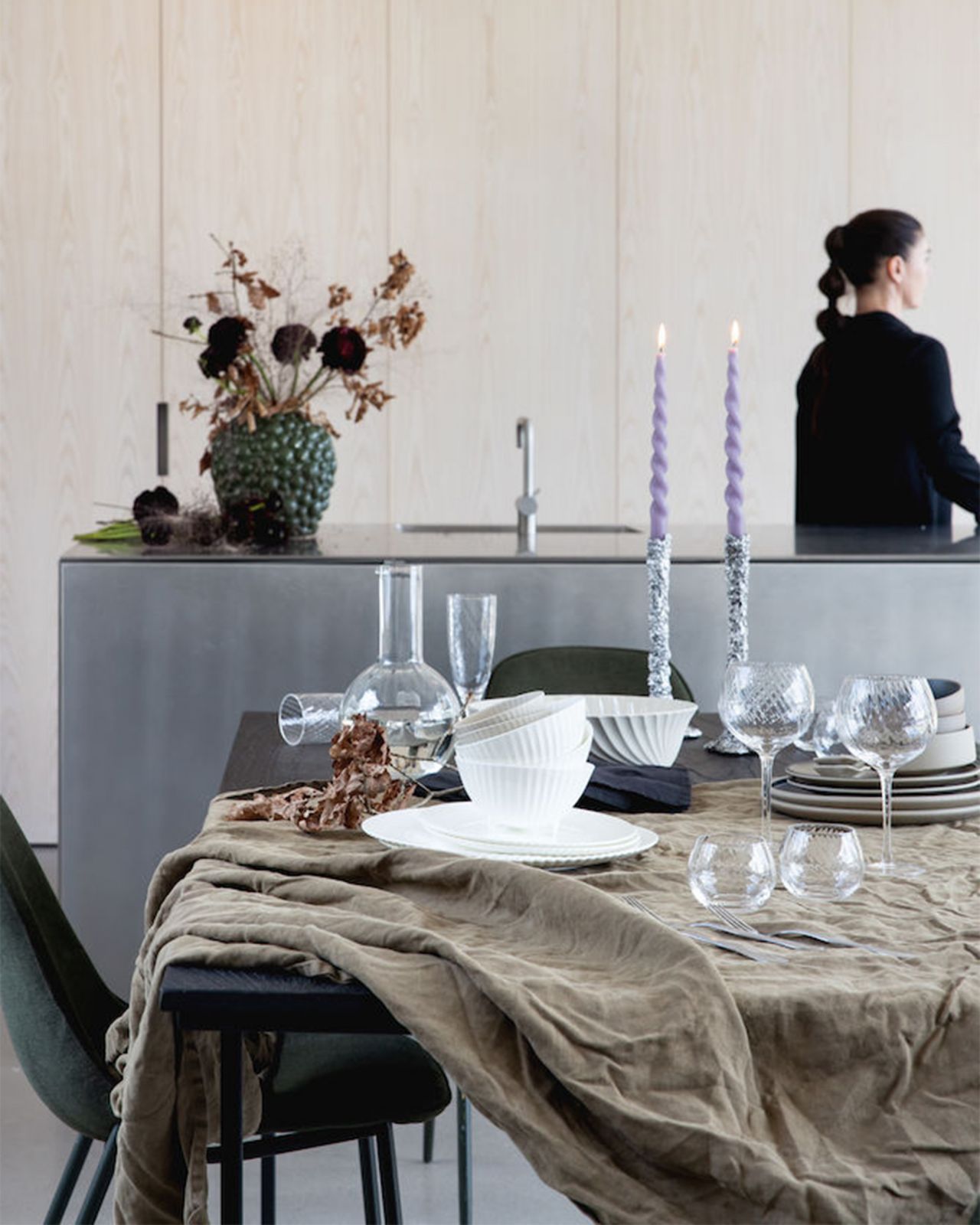 Frances side plate white