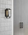 Halle Medium Wall Lantern Black