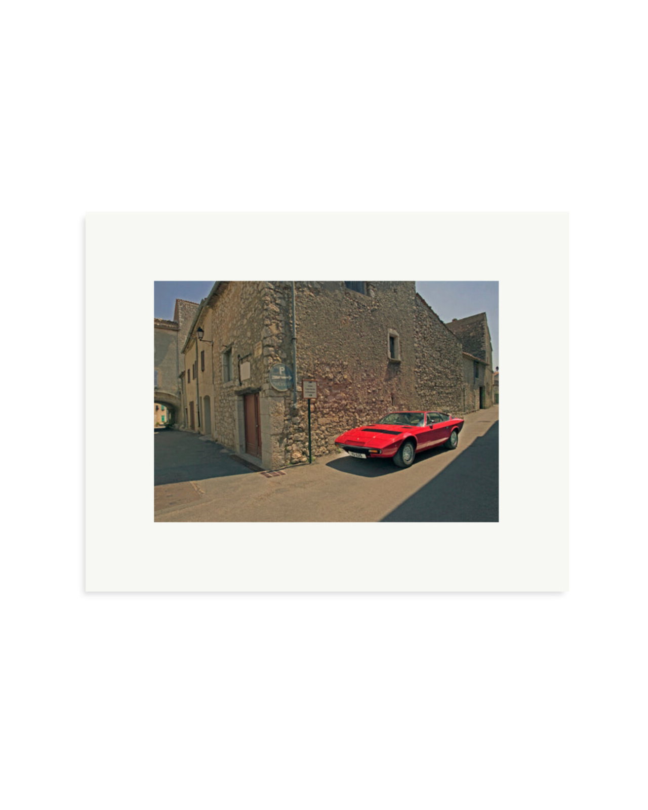 Maserati Khamsin Print Only / Small