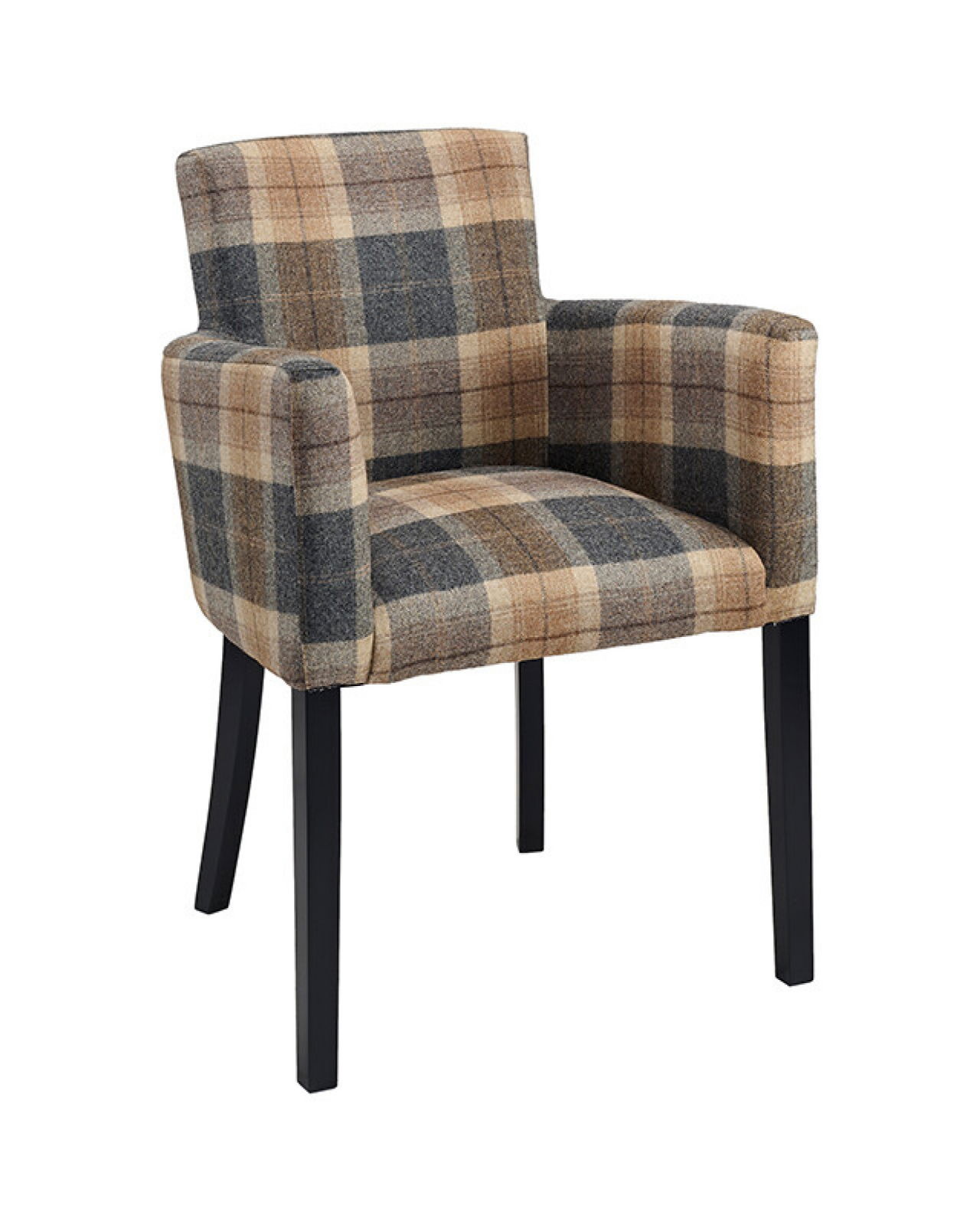 Ashley nojatuoli alistair ruudullinen ruskea