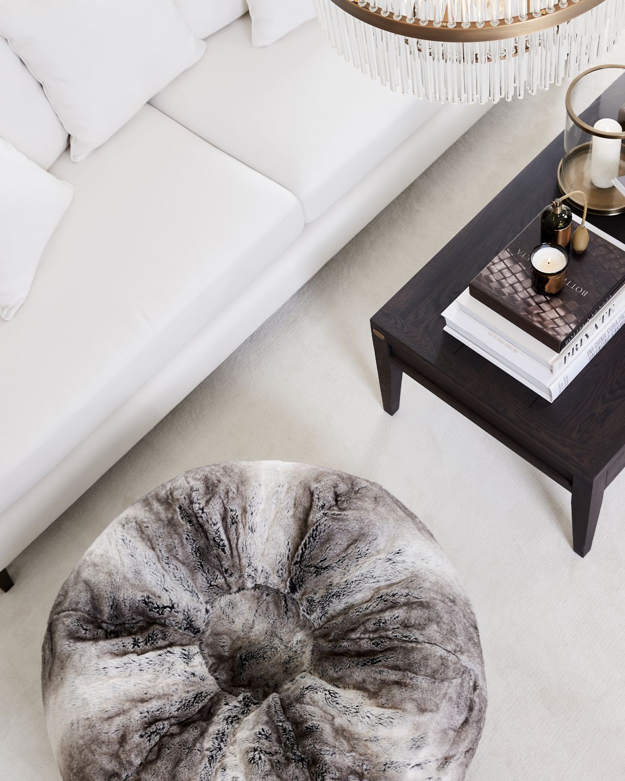 Aspen sittpuff timber wolf