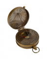 Mini Compass Antique Brass