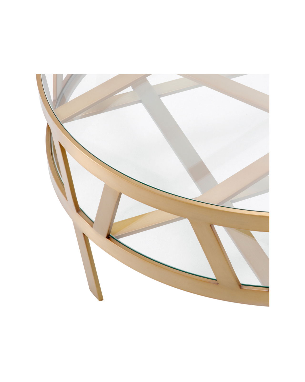 Billinghurst soffbord borstad mässing rund