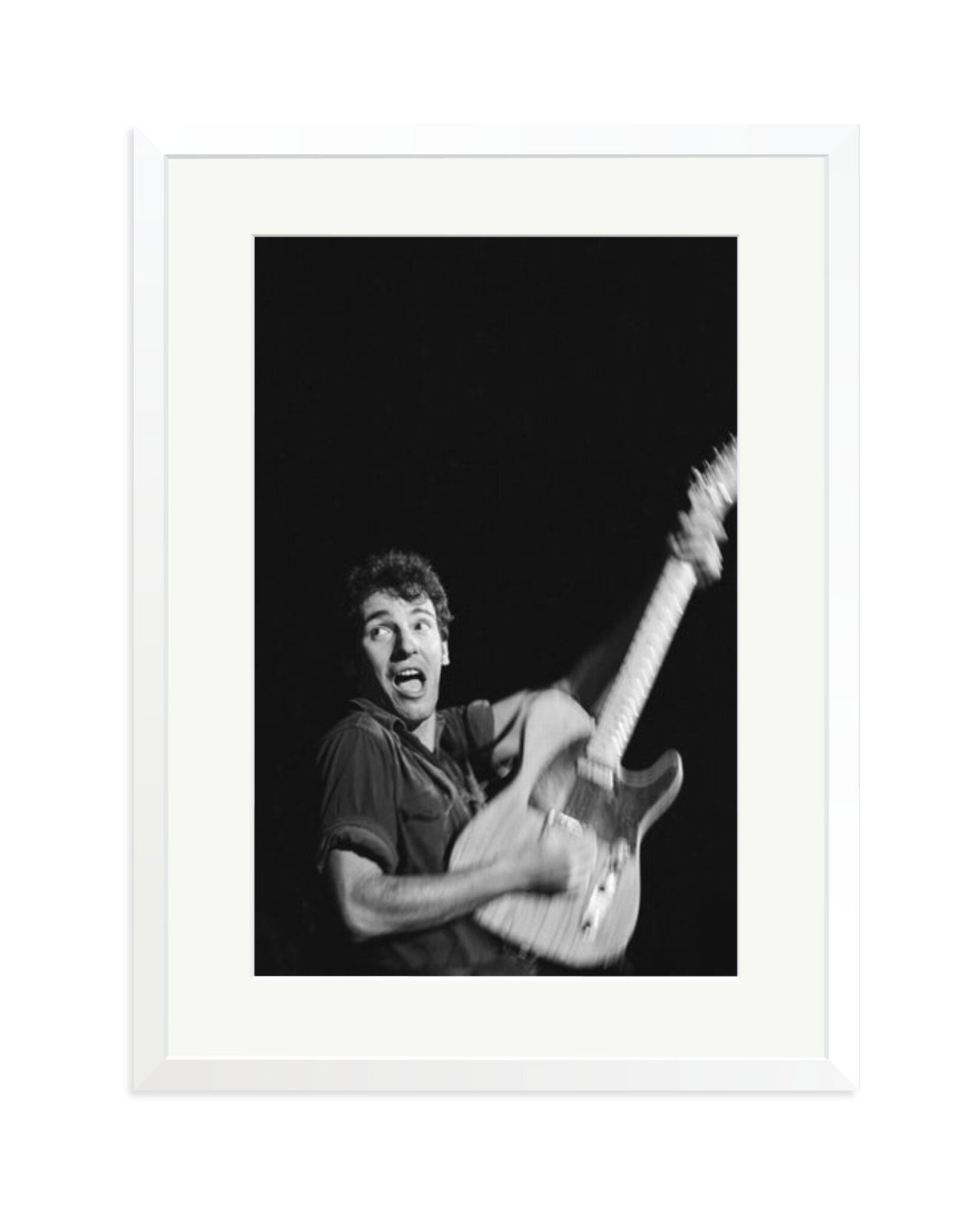 70s Bruce Springsteen White / XL