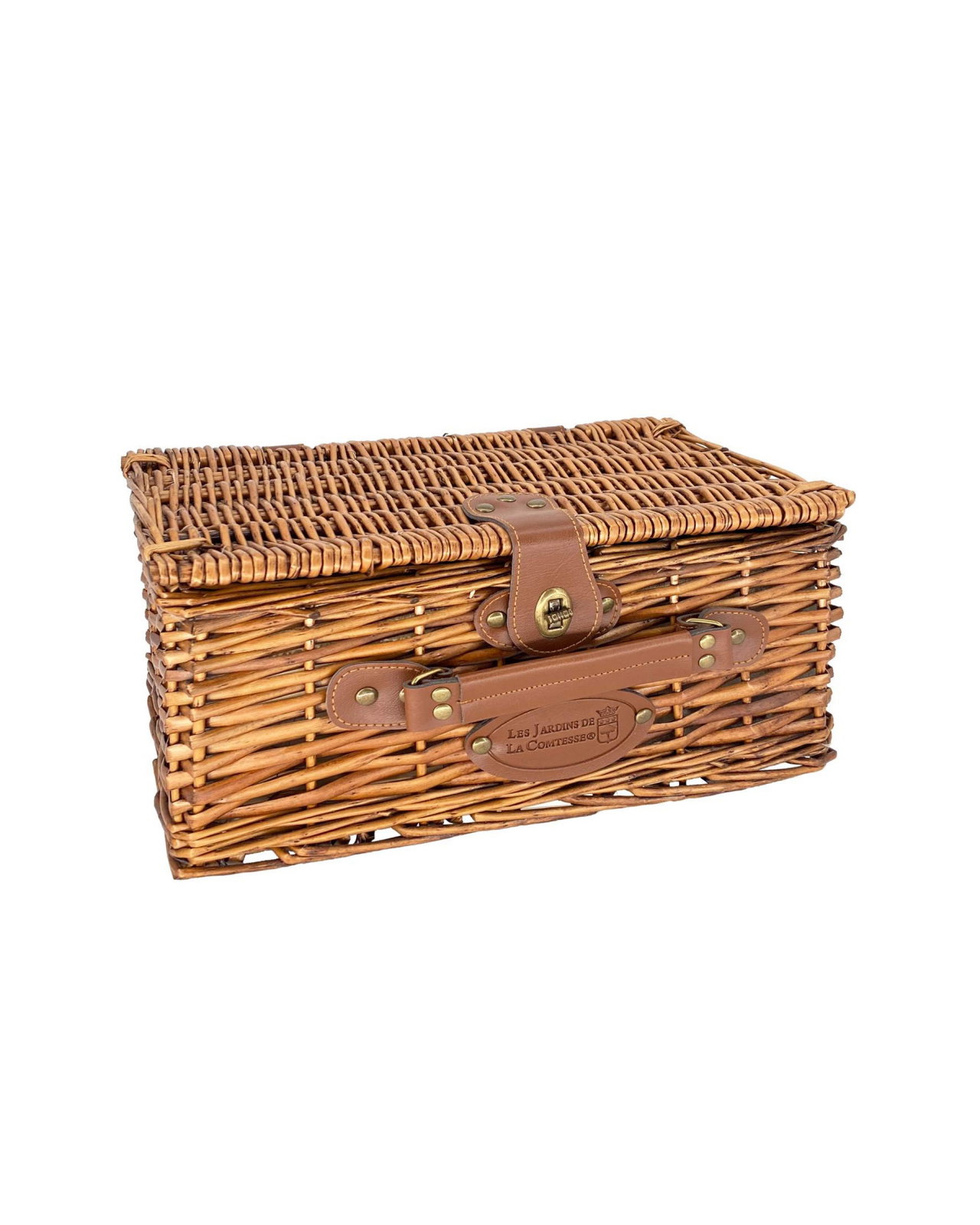 Saint-Michel picknickkorg 2-set beige