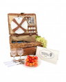 Saint-Michel picknickkorg 2-set beige