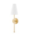 Janelle vegglampe antikk messing
