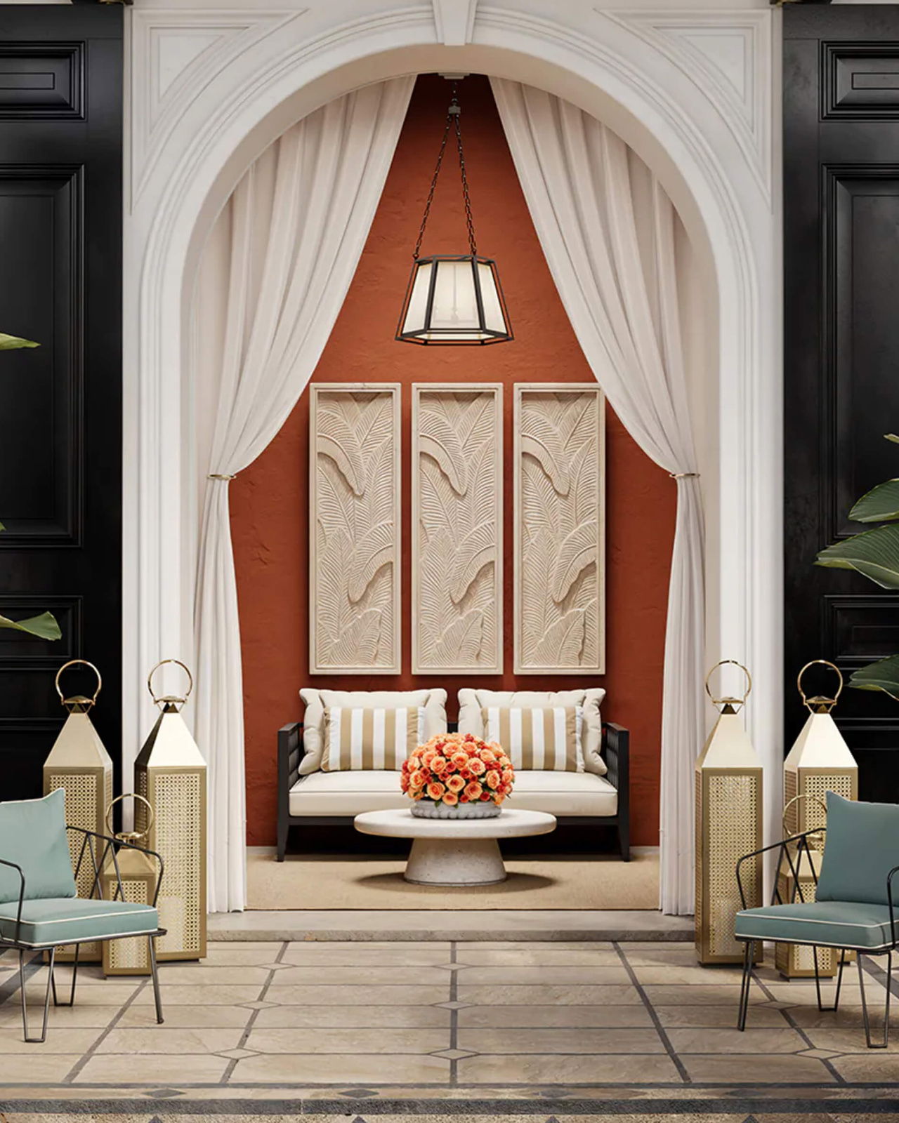Ocean Club Sofa 2-seater Black