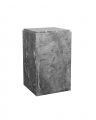Cube side table London stone