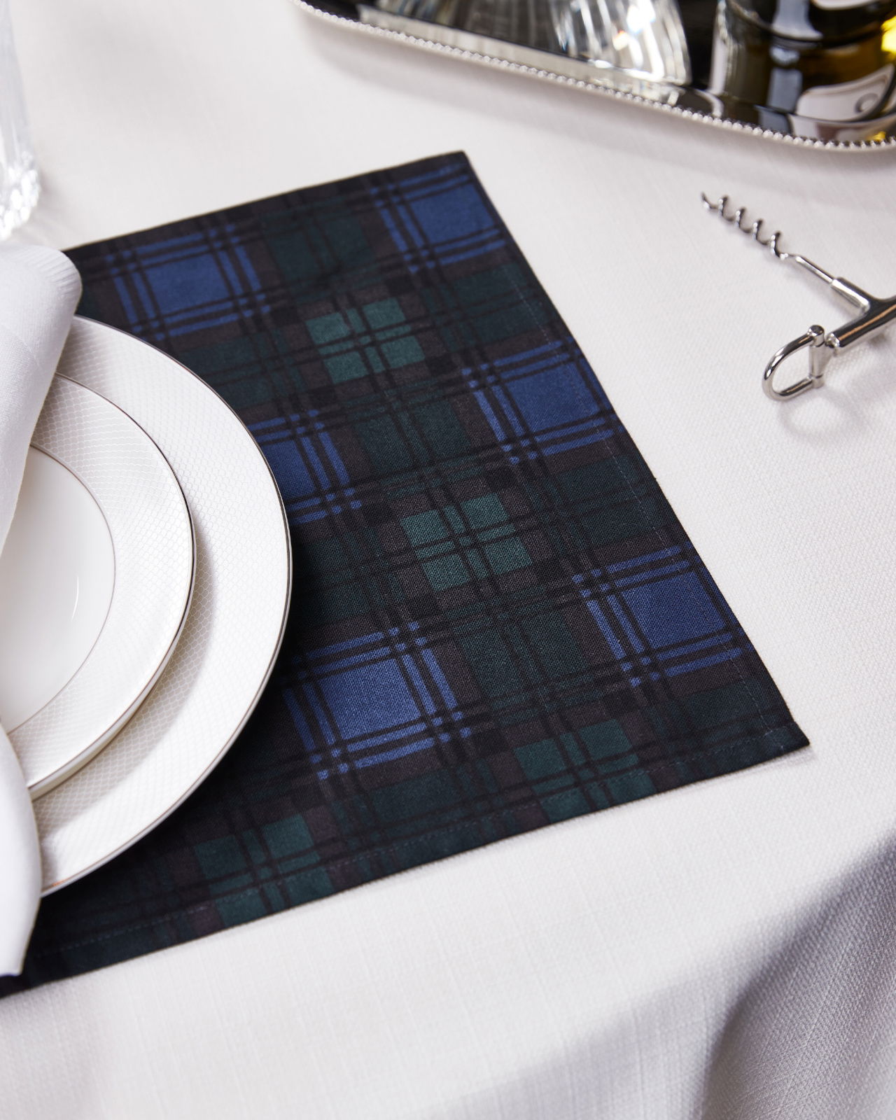 Gstaad bordsunderlägg rutig