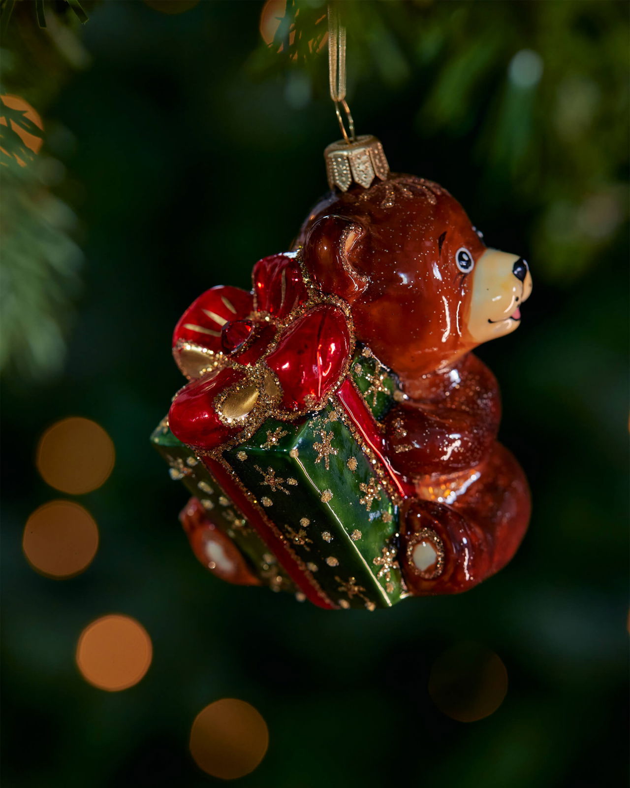 Barnaby björn julgransdekoration multi