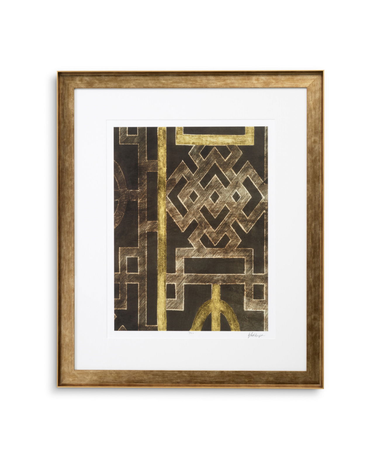 Trellis Pattern wall art by Ethan Harper set of 2