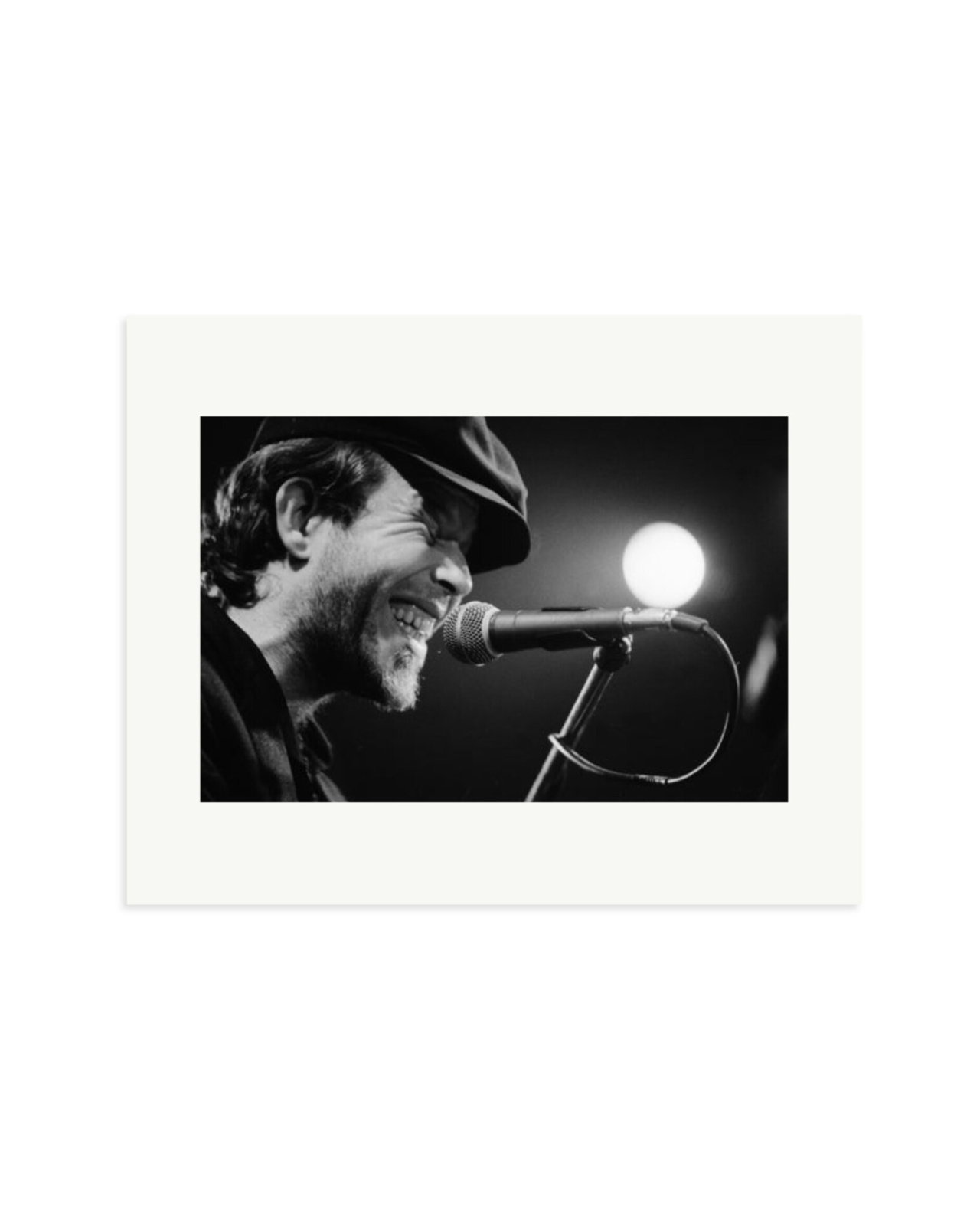 Tom Waits at the Cleveland Agora Club Print Only / Medium
