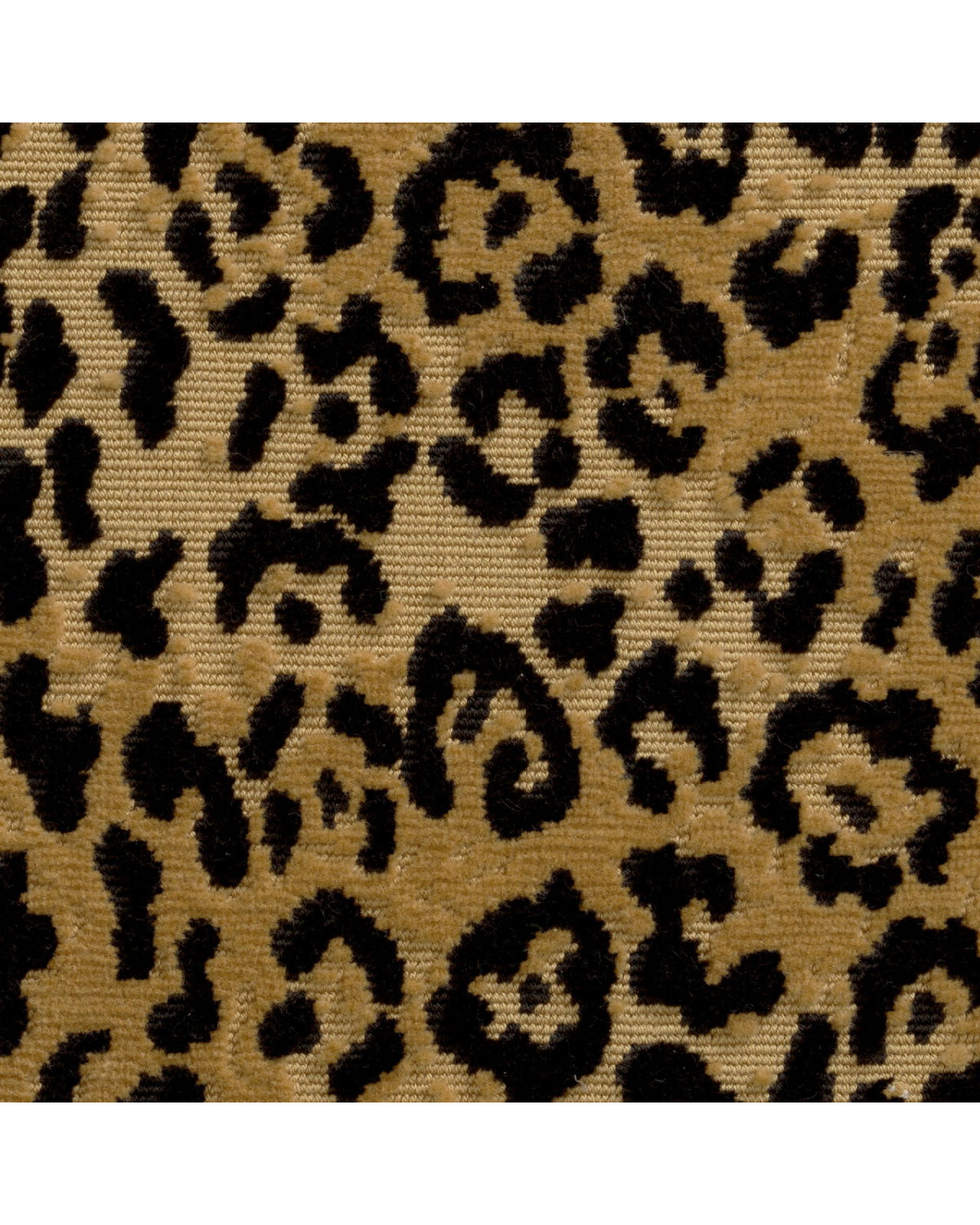 Roosevelt Stool Bernard Leopard Camel