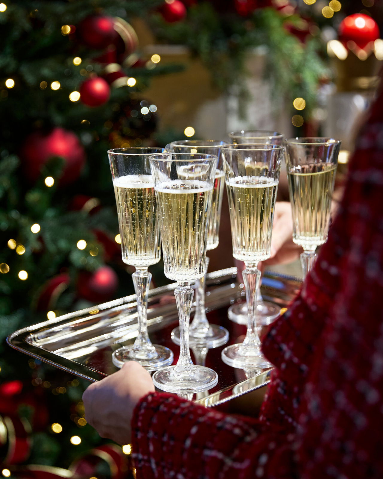 Manhattan champagneglas kristall 6-pack