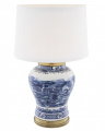 Bordslampa Chinese Blue