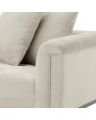 Cesare Lounge Sofa Pebble Grey