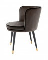 Grenada dining chair velvet savona gray
