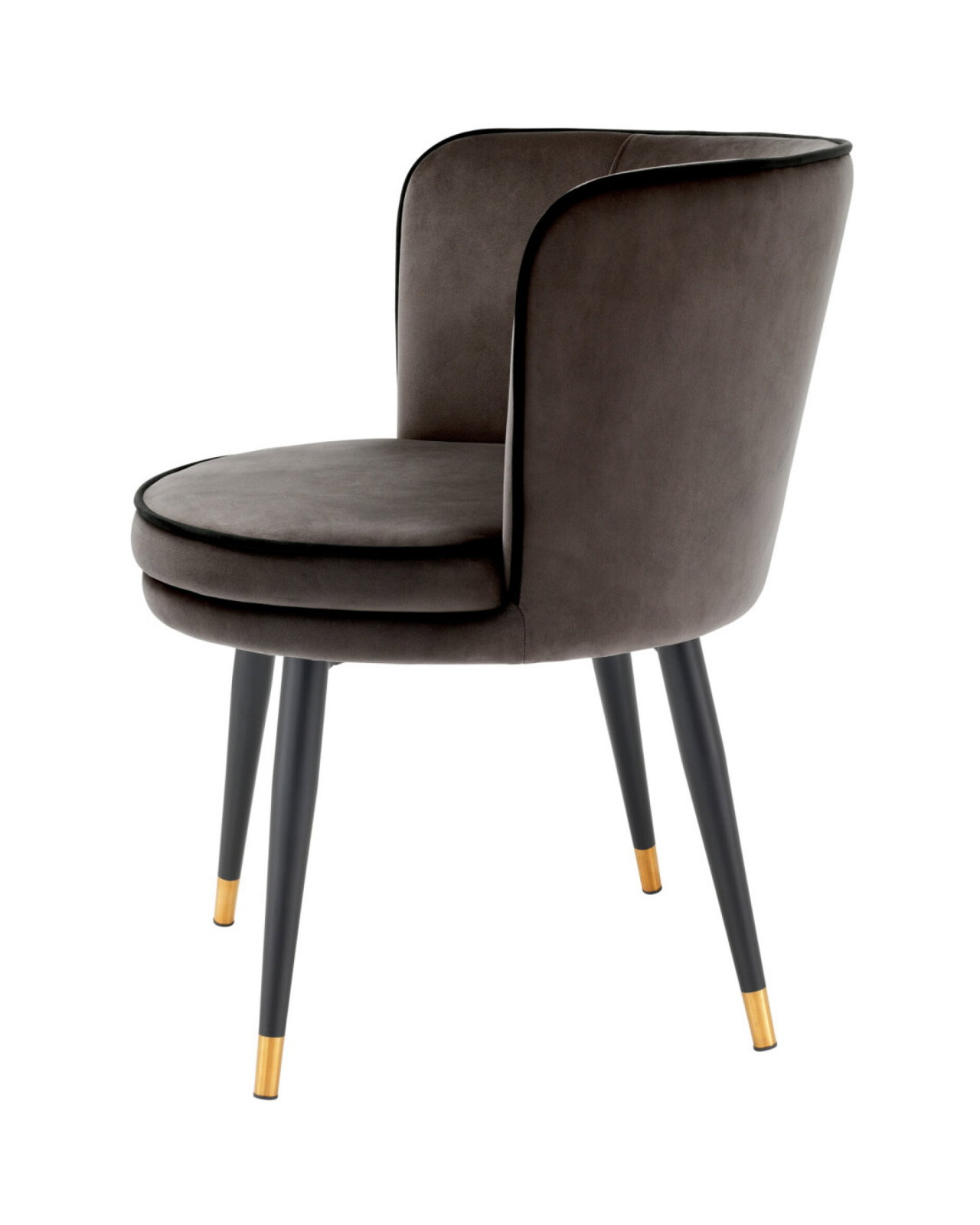 Grenada dining chair velvet savona gray