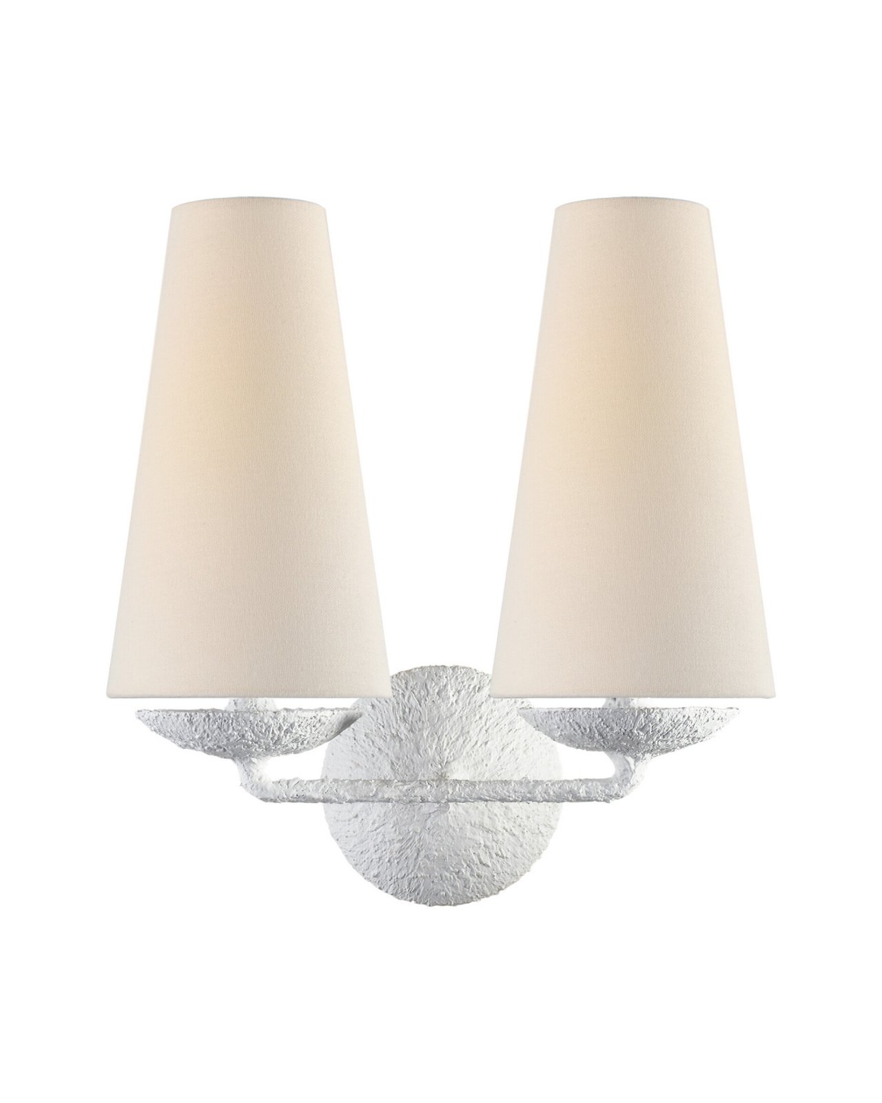 Fontaine Double Sconce Plaster