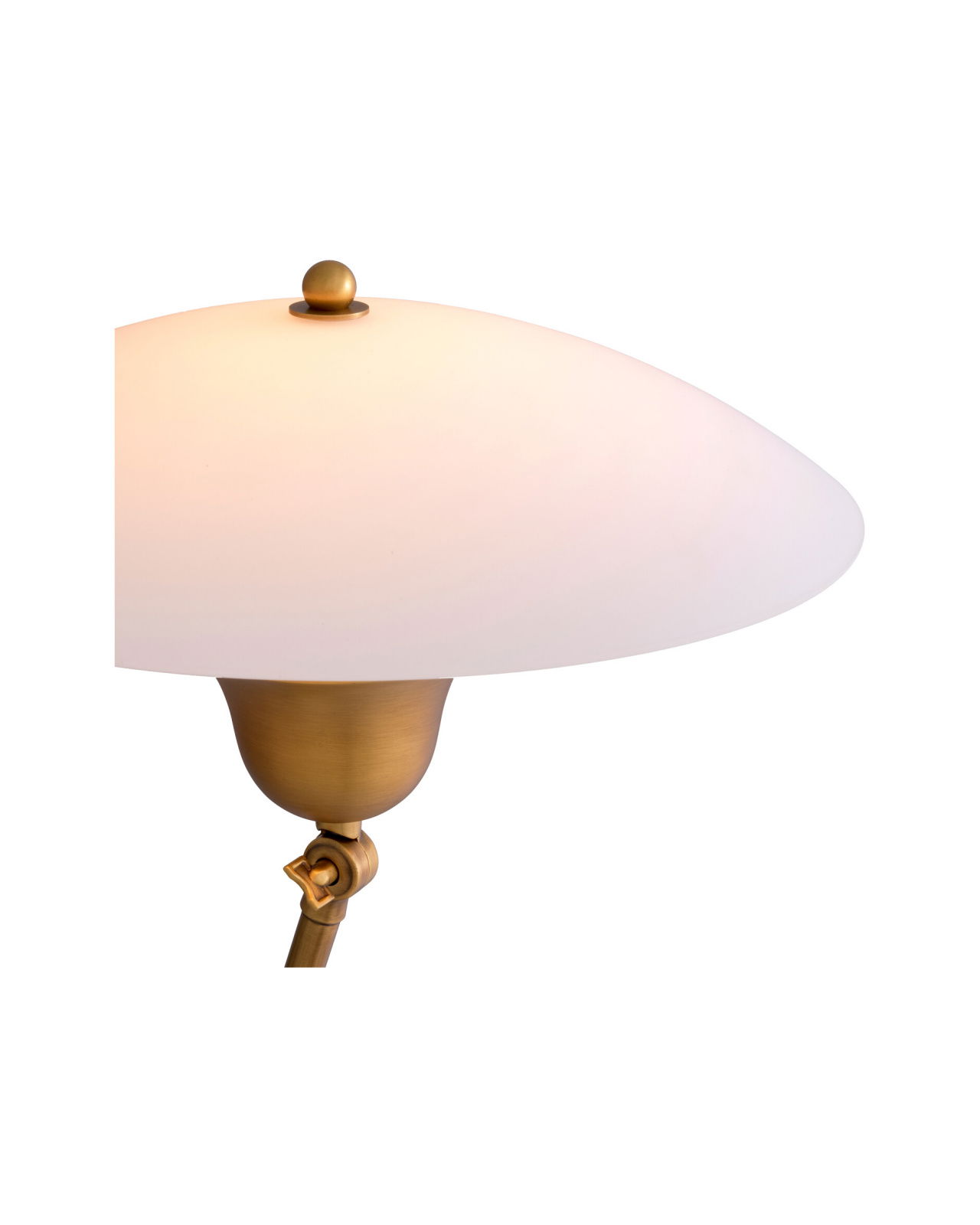 Novento Floor Lamp Antique Brass