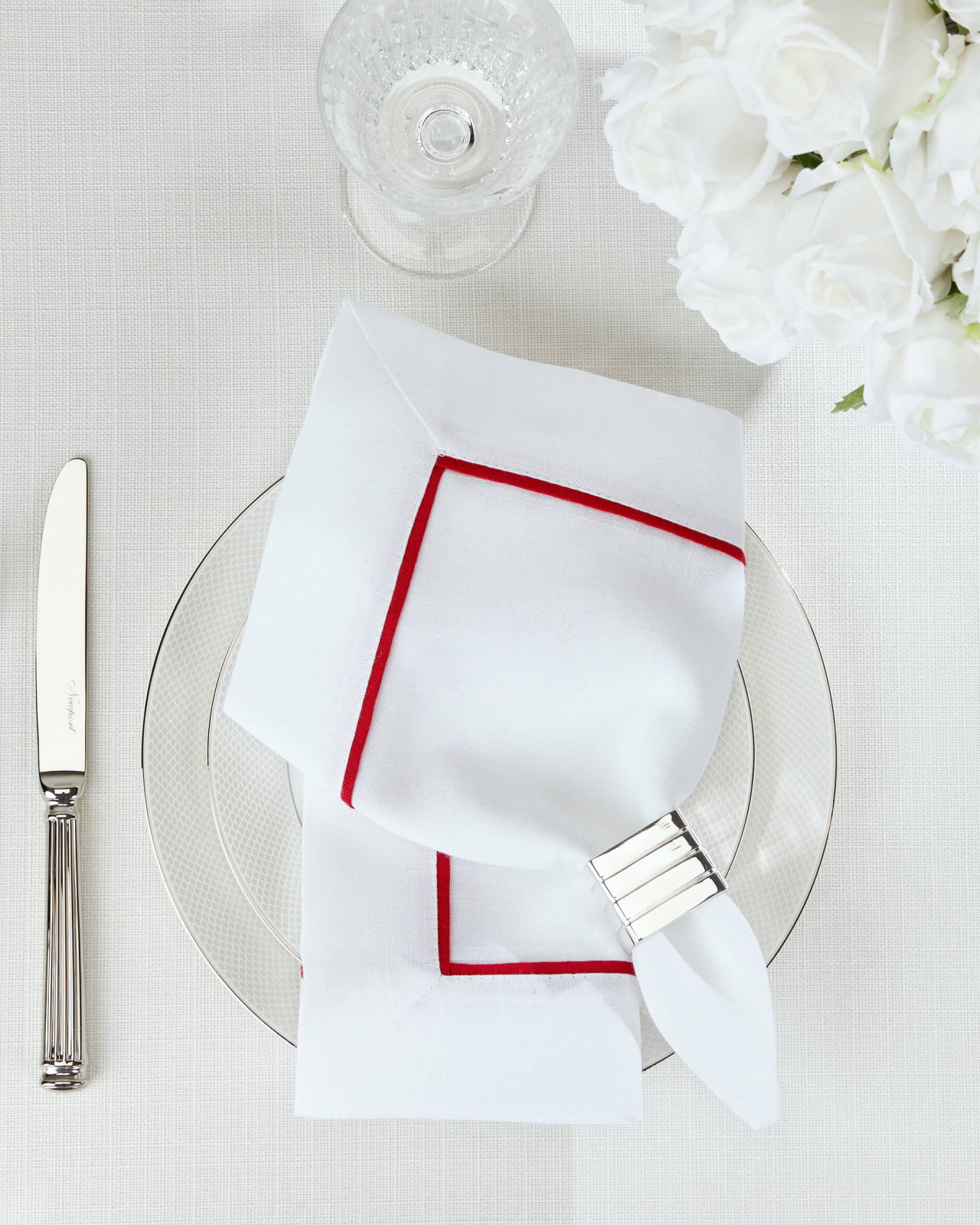 Castleford lautasliina valkoinen