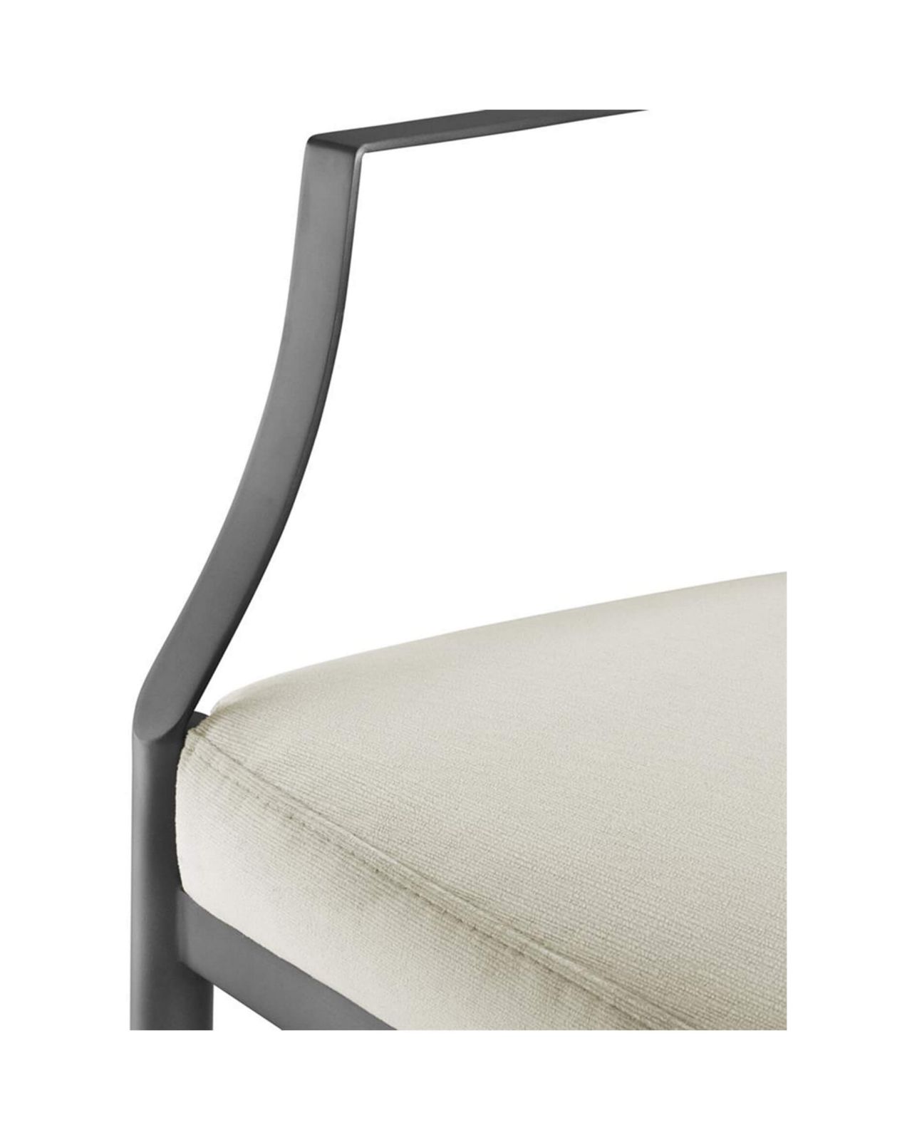 Matstol Scribe gunmetal pebble grå OUTLET