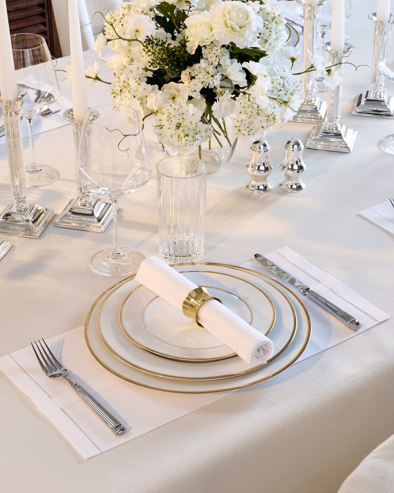 Fairmont undertallrik vit