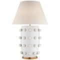 Linden bordlampe hvit