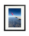 Flying into Melbourne Black / Medium