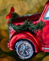 Bruce Car Ornament Red