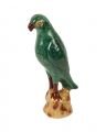 Parrot figurine green