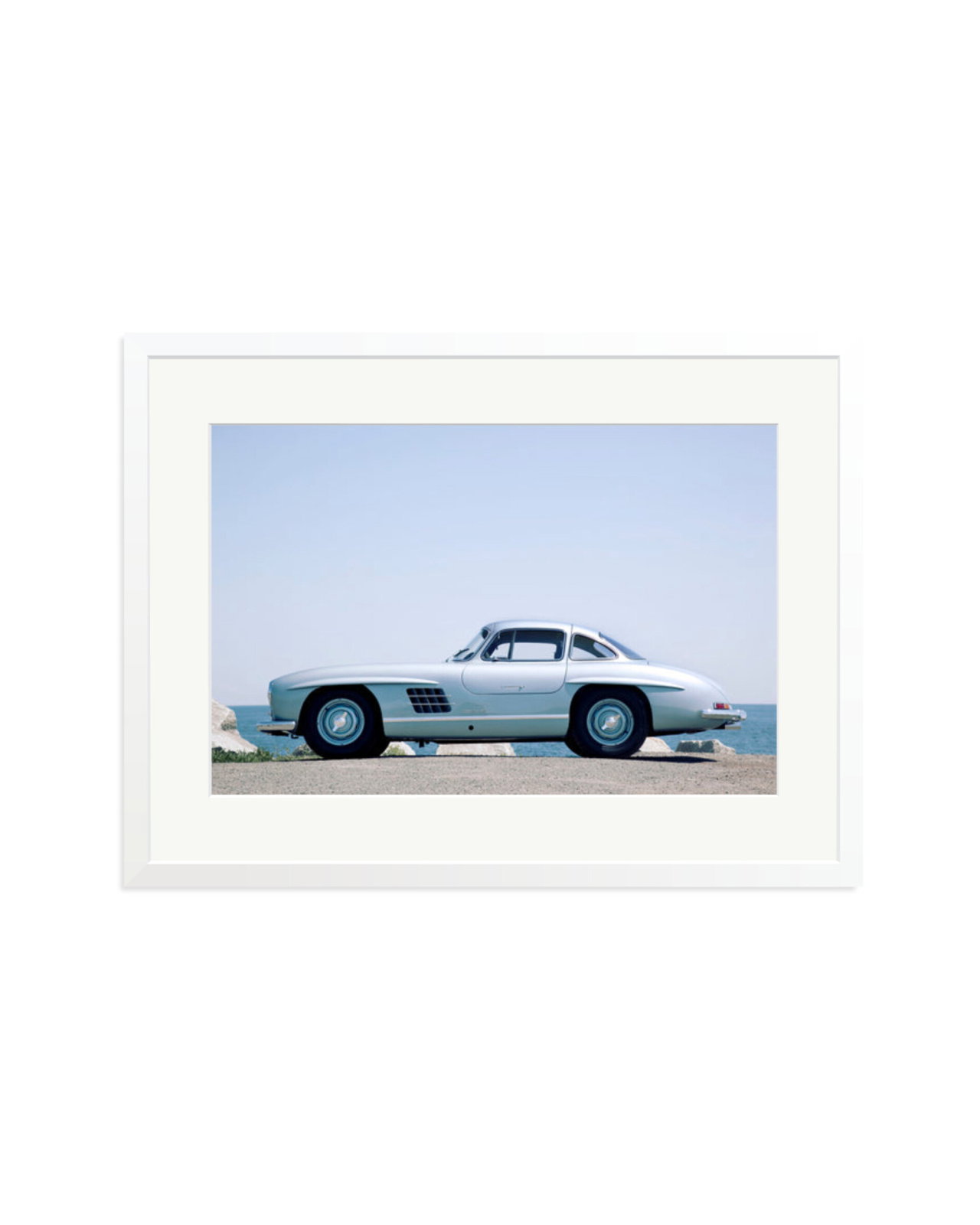 1956 Mercedes Benz White / XL