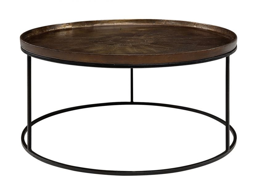 Fabio coffee table bronze/black