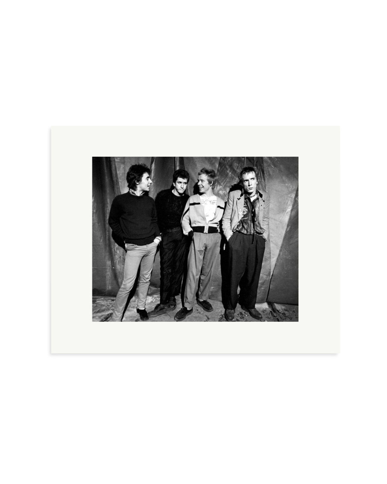 The Sex Pistols Backstage Print Only / Small