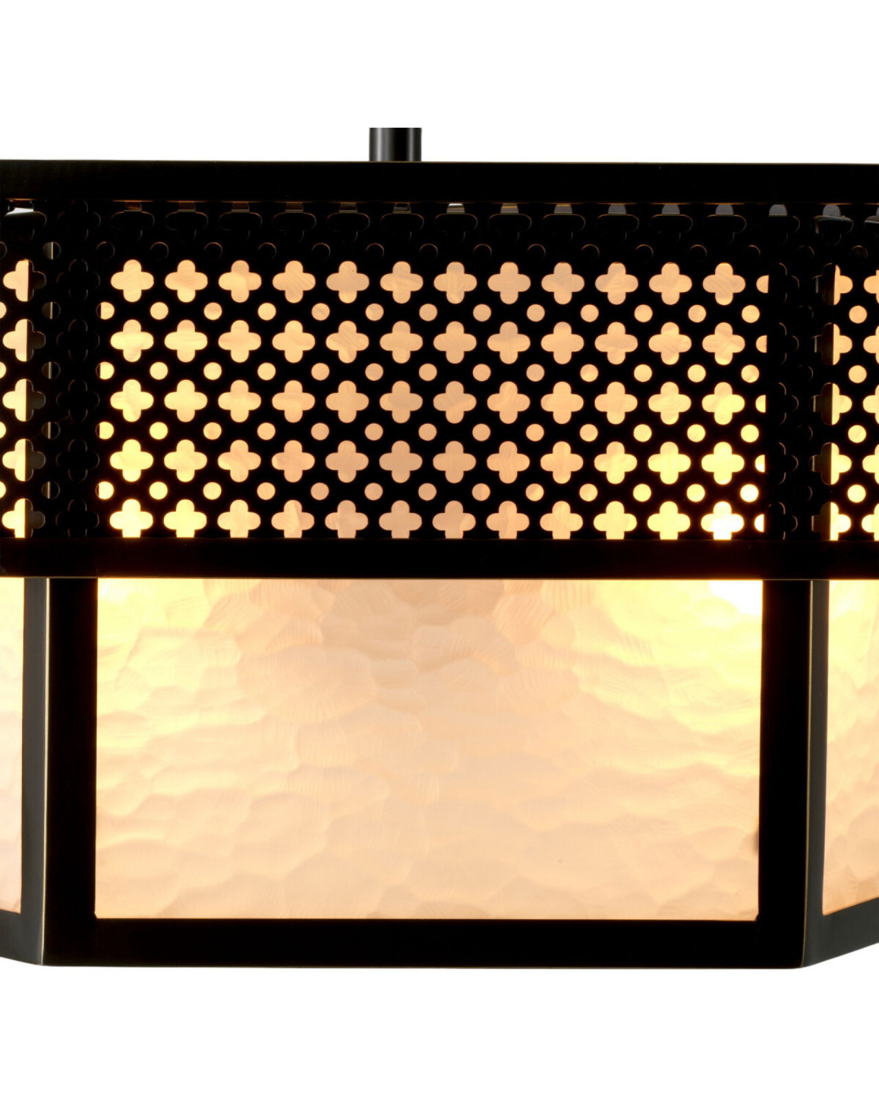 Minerva plafondlamp brons