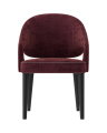 Vance käsinojallinen tuoli gabby burgundy
