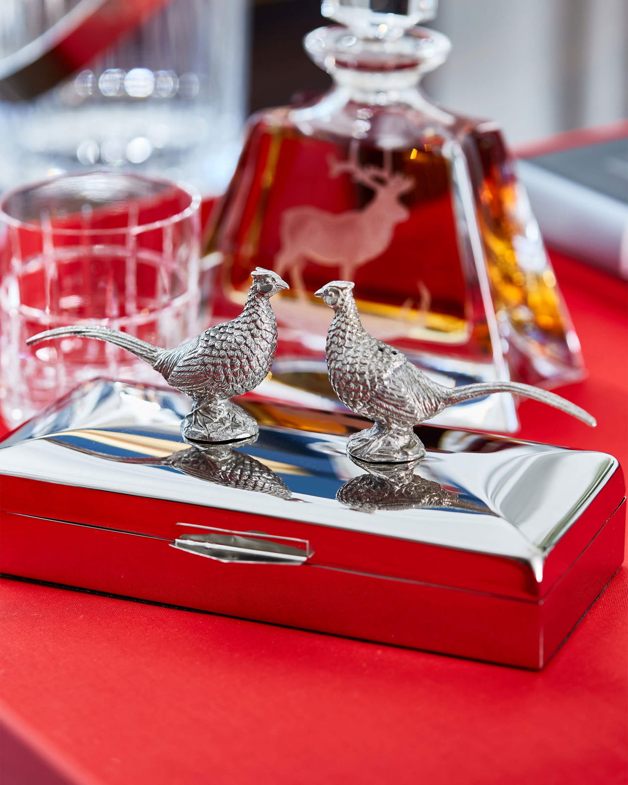 Fasan salt- og pebersæt tin