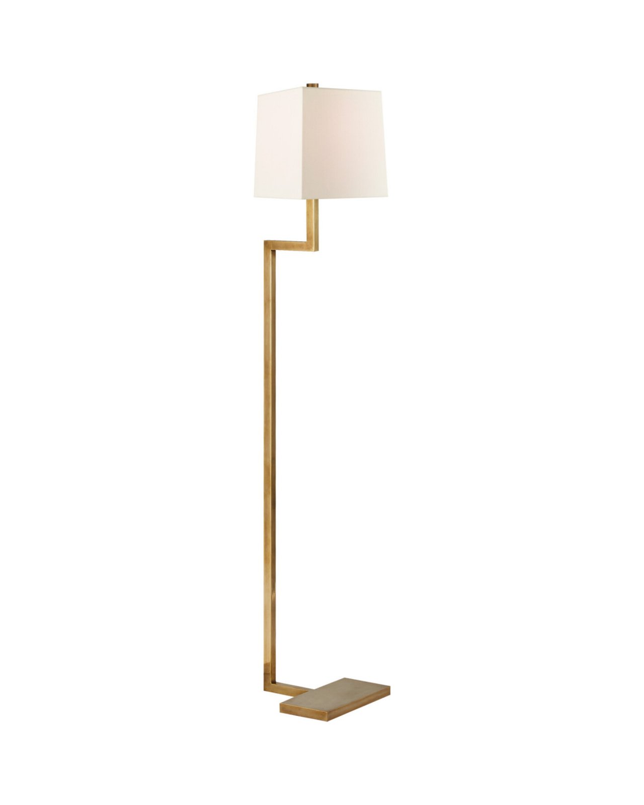 Alander Floor Lamp Antique Brass